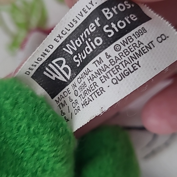 Vintage Warner Bros Marvin the Martians Dog Plush Beanie Toy - Picture 5 of 5